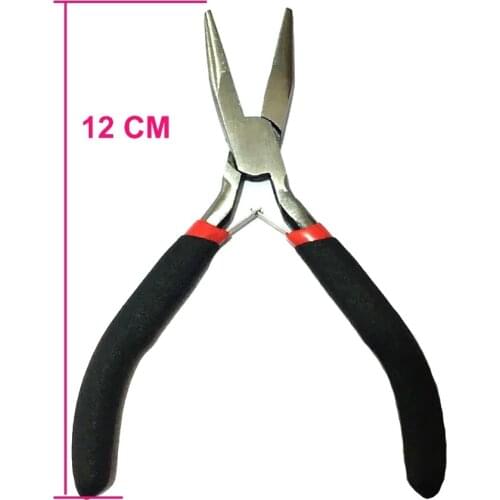 Bend tip plier DIY Hair Extension Tool Clip Plier for micro rings/links/beads & Feather hair extension