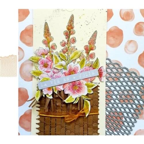 Hollow Quadrilateral Cutting Dies Scrapbook Dariy Decoration Stencil Embossing Template DIY Greeting Card Handmade