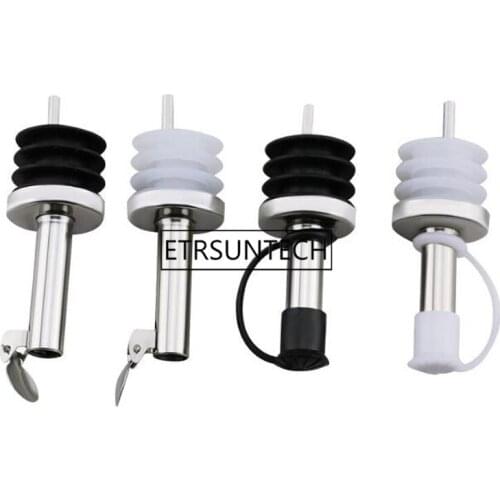 Stainless Steel Liquor Spirit Wine Pourer Flow Wine Bottle Pour Spout Stopper Party Supply Bar Tool