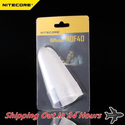 TOPSALE NITECORE NDF40 Diffuser Suitable for The Flashlight Head of 40mm Flashlight Lamp Travel Kit EA4 EA41 MH27 MH25GT CR6 CU6