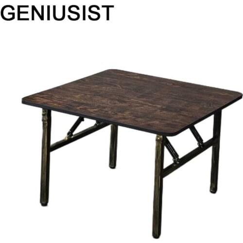 Outdoor Camping Tablo Eating Dinning Redonda Study Folding Desk De Jantar Kitchen Furniture Mesa Plegable Dining Room Table