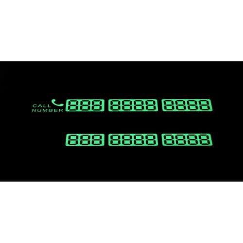 2020 new parking card luminous phone number card for Ford Focus Fusion Escort Kuga Ecosport Fiesta Falcon EDGE/Explorer/EXPEDITI