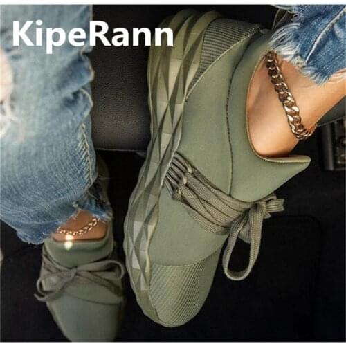 2020 outono tênis feminino casual respirável sapatos de desporto rendas até mocassins senhoras branco tênis ao ar livre andando