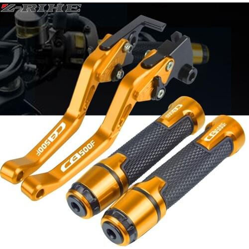 Motorcycle Accessories Adjustable Brake Clutch Lever Handle Hand Grips For Honda CB500F CB 500F 2013 2014 2015 2016 2017 2018