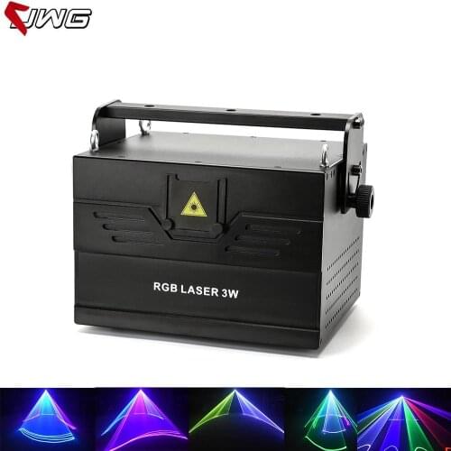 Free Shipping Hot Sales 30K 3w 4w 5w Colorful Laser Light Disco Laser Light Dmx Ilda Rgb Stage Laser Show