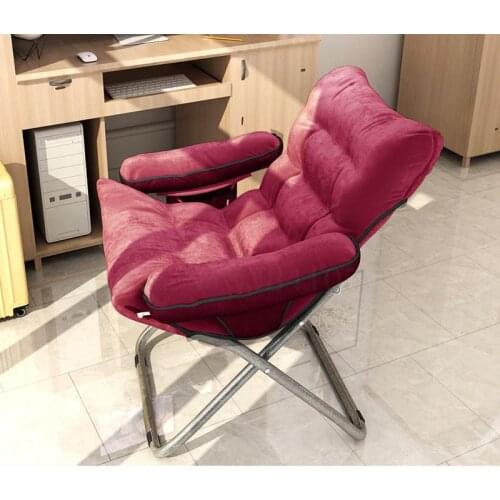 Home Computer Chair Modern Simple Lazy Chair Dormitory Sofa Chair University Student Desk Bedroom Armchair