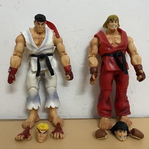 Ryu Figure Game Character Ken Doll Guile Toy Akuma Gouki Hoshi Neca Chun-Li Action Figure Gift Collection Doll