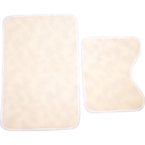 Two-piece bathroom mat gray stone,household daily necessities,bathroom anti-slip mat