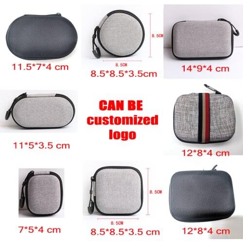 Multifunctional portable EVA headset bag data cable oximeter U disk charging head storage box bag air pods case