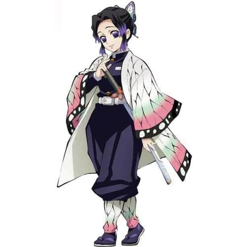 Personality Demon Slayer RV Decal Bumper Laptop Windshield Car Stickers Scratch-Proof Bumper Car Accessories Apply To Car Window