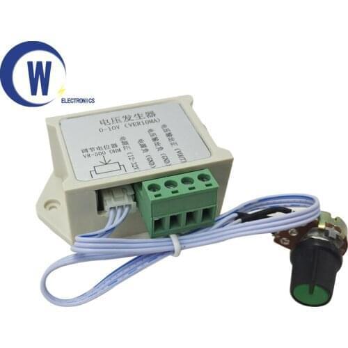 Voltage Generator 0-10V Input Voltage 12-32V VR-500 OHM wired potentiometer Adjustment