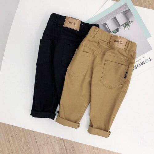 Boys Pants Spring Autumn Casual Korean Trousers for Boy 2020 New Arrival High Quality Toddler Kids Sweatpants 1 2 3 4 5 Years
