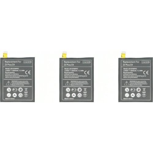 ITopZea 3pcs/lot 2930mAh LIS1579ERPC Replacement Battery For C5 Ultra / Dual E5506 E5553 E5533 E5563 Z3 Plus Z3+/ Dual E6553 Z4