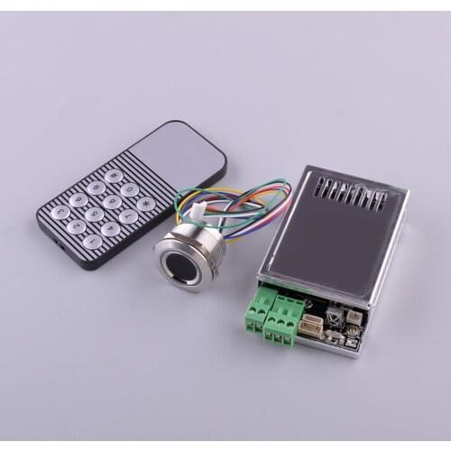 Universal Fingerprint Control Board Module Touch Button Engine Start Kill Lock Kit With Remote 150 or 300 Pieces