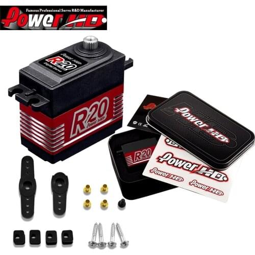 1pcs Original Power HD R20 High Performance 20Kg 0.085s High-Speed Metal Gear High Voltage Servo