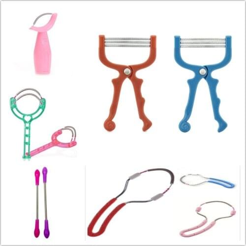 1PC Safe Handheld Spring Roller Women Face Facial Hair Removal Epilator Beauty Epilator Epi Roller Face Care Massager Random