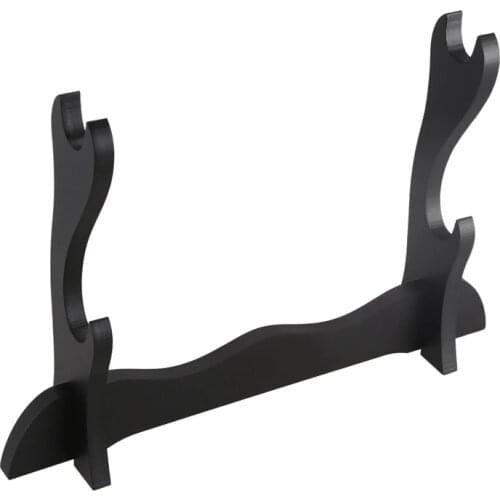 2 stage support stand for Samurai Katana Sword Wakizashi Baton