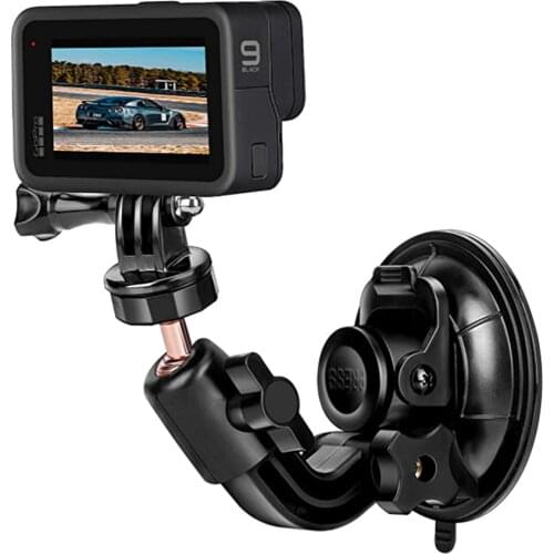 Car Suction Cup Mount for GoPro Hero 9 8 7 6 5 4 SONY Insta360 One R DJI OSMO Action Sports Camera Accessories Windshield Window