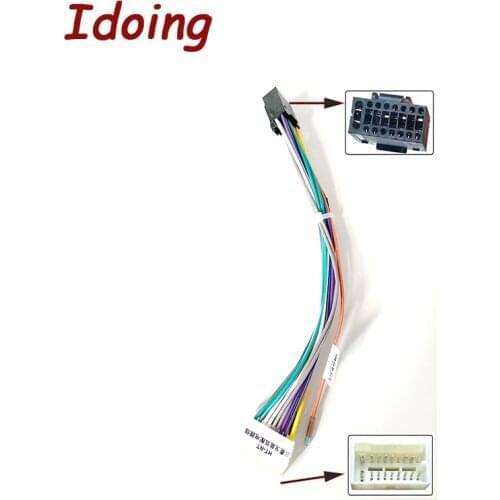 Idoing Car radio Audio Wiring Harness Adapter Cable for MITSUBISHI/GALANT Clarion Car Radio Stereo