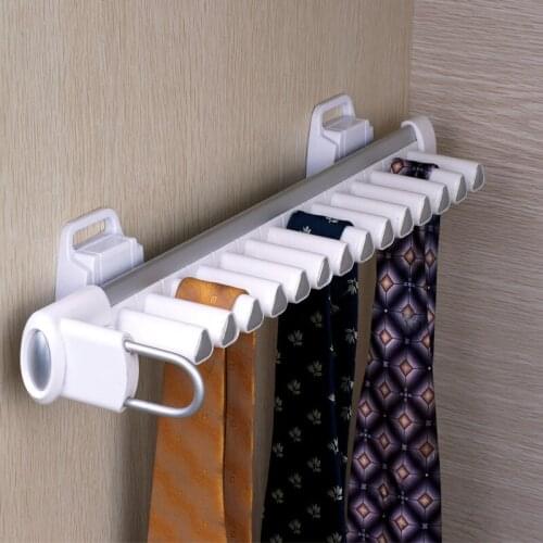 Wardrobe hardware accessories series Multifunctional cabinet tie rack Mens tie clip hanger