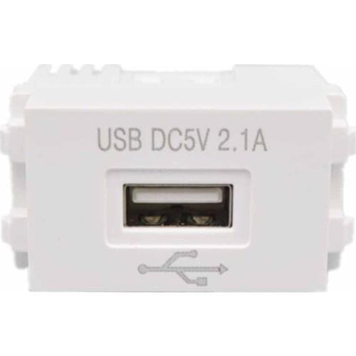 1PCS USB Power Module 220V Socket 5V transformer 2.1A Mobile Phone Charging Panel