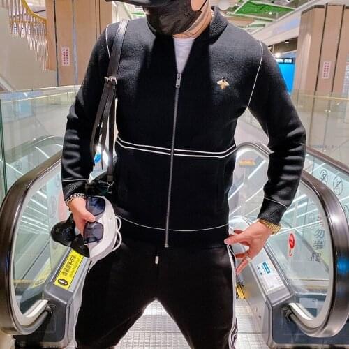 2021 Mens Knitted SweaterAutumn Winter Pullover Casual Jumper Sweater Pull Homme