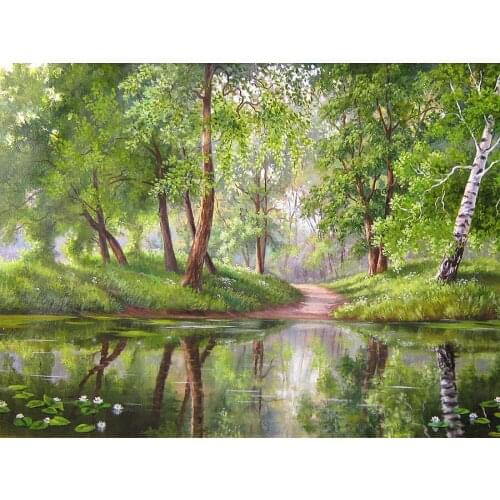 A7721 11CT/14CT/18CT/25CT/28CT tree patterns Counted Cross Stitch DIY Cross Stitch Kits Embroidery Needlework Sets