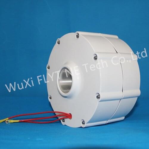 New Energy Factory 1000W 12V24V 3Phase Gearless Permanent Magnet Generator AC Alternators Use For Wind Turbine Water Turbine DIY