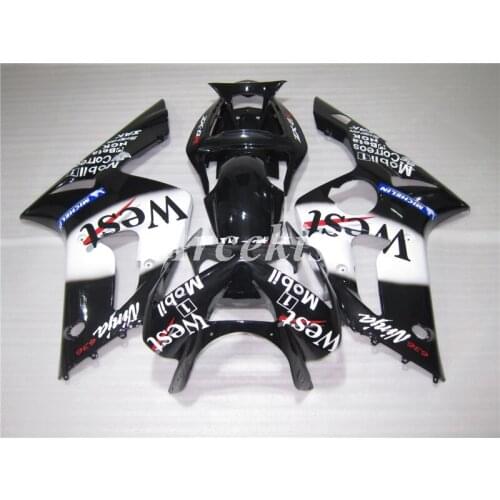 New ABS Whole Motorcycle Fairings Kit Fit For Kawasaki Ninja ZX-6R 636 zx6r 2003 2004 03 04 bodywork set cool west