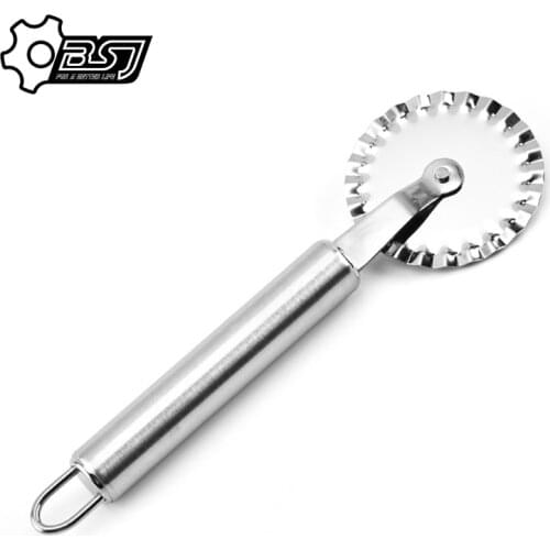 Stainless Steel Pizza Single Wheel Cut Tools Diameter 6CM Household Pizza Knife Cake Tools Wheel Use For Waffle Cookies