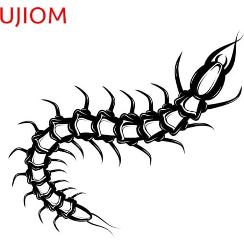 UJIOM Centipede Decor Poster Home Decoration Bedroom Living Room Decorations Wall Stickers Waterproof Bathroom Decoration Decals