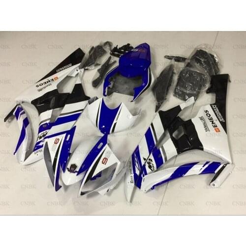For YZF600 R6 2006 - 2007 Plastic Fairings YZF R6 07 Blue White Black Motorcycle Fairing YZF R6 2007 Motorcycle Fairing