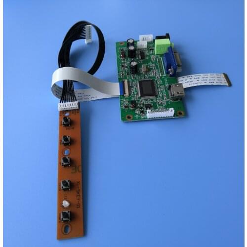 For NV140FHM-N31 Controller board 1920×1080 SCREEN display DIY KIT VGA LCD monitor 14" EDP 30Pin DRIVER