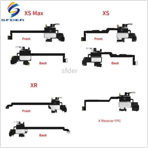 JC V1S Earpiece Speaker Flex Cable Receiver FPC Detection Board For iPhone True Tone Face ID Repair for iPhone 8-11Pro max