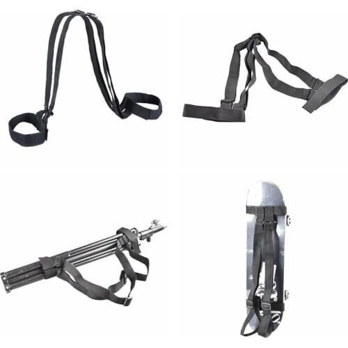 Straps Durable Adjustable Skis Longboard Backpack Accessories Outdoor Versatile Shoulder-Carry Skateboard Bag