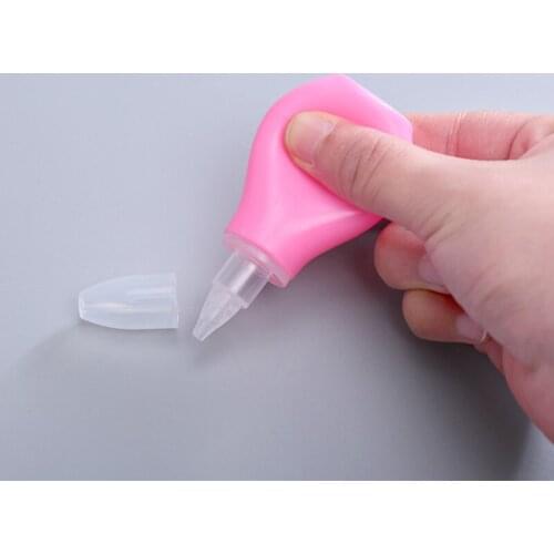 Silicone Newborn Baby Children Nose Aspirator Toddler Nose Cleaner Infant Snot Vacuum Sucker Soft Tip Cleaner Baby Care Products