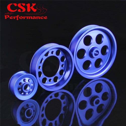 LIGHT-WEIGHT CRANK PULLEY Fits For Toyota v6 3.0 / JZA80 PULLEY