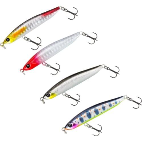 TSURINOYA 70mm 7.6g 70S Sinking Pencil Fishing Lure SWORDSMAN Speeds 0.28m/s Artificial Stream Bass Trout Hard Bait Wobblers