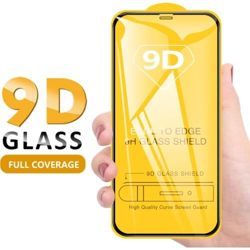 9D Full Protection Glass For Apple iPhone 12 Mini 11 Pro Max XS X XR Screen Protector Film For iphone 7 8 6 6S Plus SE2020 Glass