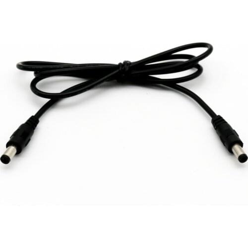 1x 3FT/1M DC Power 5.5 x 2.5mm Male To Male M/M Plug CCTV Extension Connector Cable Cord