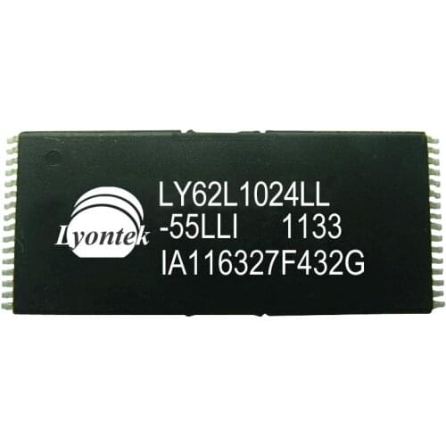 20pcs New original LY62L1024LL-55LLI 1M Low Power SRAM 128K x 8 TSOPI(32) 55ns 2.7 to 3.6V -40~85°C