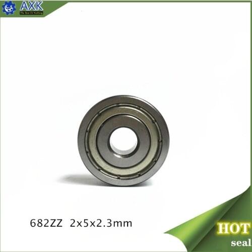 682ZZ ABEC-1 (100PCS) 2x5x2.3mm CS682 Miniature Ball l Bearings 618/2ZZ