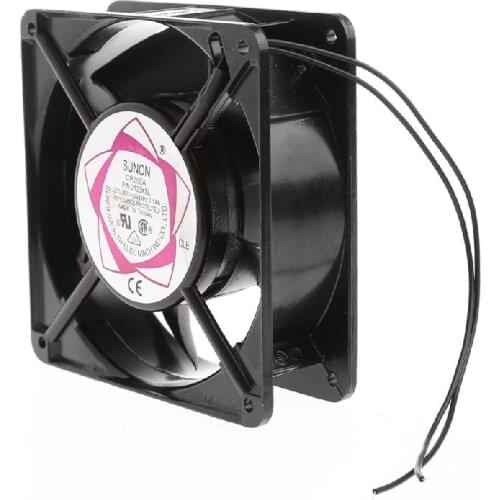 DP200A 2123XSL 12038 120mm Sleeve Bearing 220-240V AC 2-Wire Case Cooling Fan