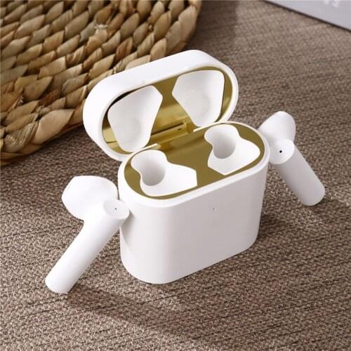 Metal Dust Guard Sticker for Xiaomi Airdots Pro 2 Air 2 Dust-proof Protective Sticker Cover for Xiaomi Mi Air 2 Case Accessories