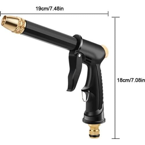 Multipurpose High Pressure Washer Spray Balcony Cleaning Garden Irrigating Nozzle Car Washing Pet Bathing Spray G5AD