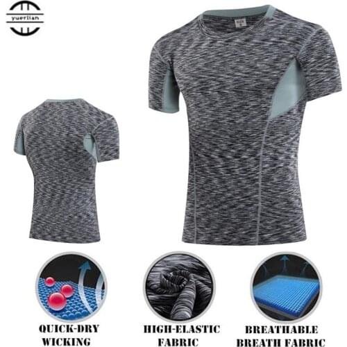 Men Pro Wicking&Quick Drying Slim Casual T-Shirt,Elastin Fitness Compression Tight Short Sleeves Underwear,Anti Wrinkle,6013