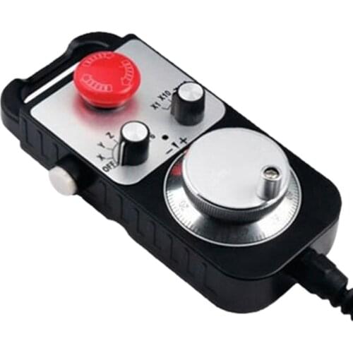 New CNC Pulse Generator 6 Axis MPG Pendant Handwheel for FAGOR GSK Siemens MITSUBISHI FANUC System 5V Manual Pulse Generator