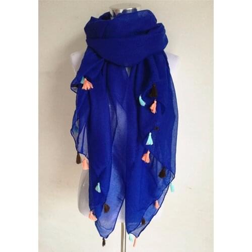 New Fashion Autumn Winter Scarf for Women viscose Tassel Shawl Printed flower small rose Scarf For Female Scarves Echarpe