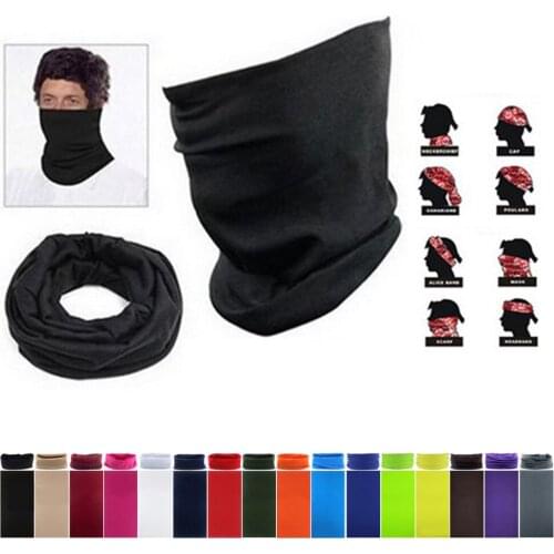 1pc Windpproof Head Scarves Neck Warmer Cycling Camping Hiking Men Women Fashion Magic Scarves Turban Outdoor Headband Bandanas