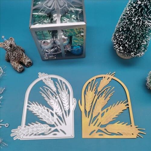 Ear of rice die Stencil Metal Cutting Knives Cutting Dies Practice DIY Scrapbooking Album Die Cut Cutting Dies